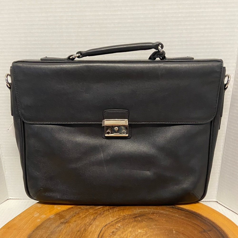 COACH Leather NWT Mini Briefcase Lap Top Case